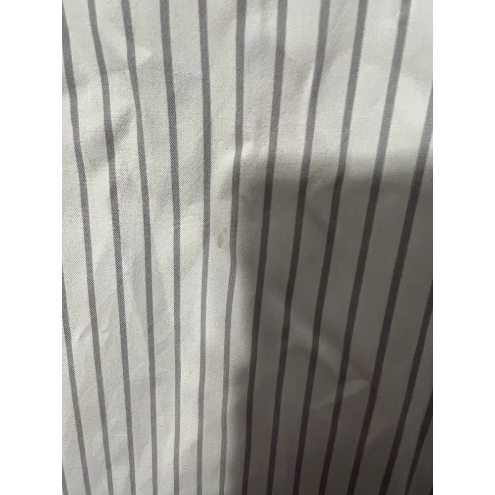 Lucky Brand Long Sleeve Striped Shirt 100% Cotton Size Large - Picture 2 of 5